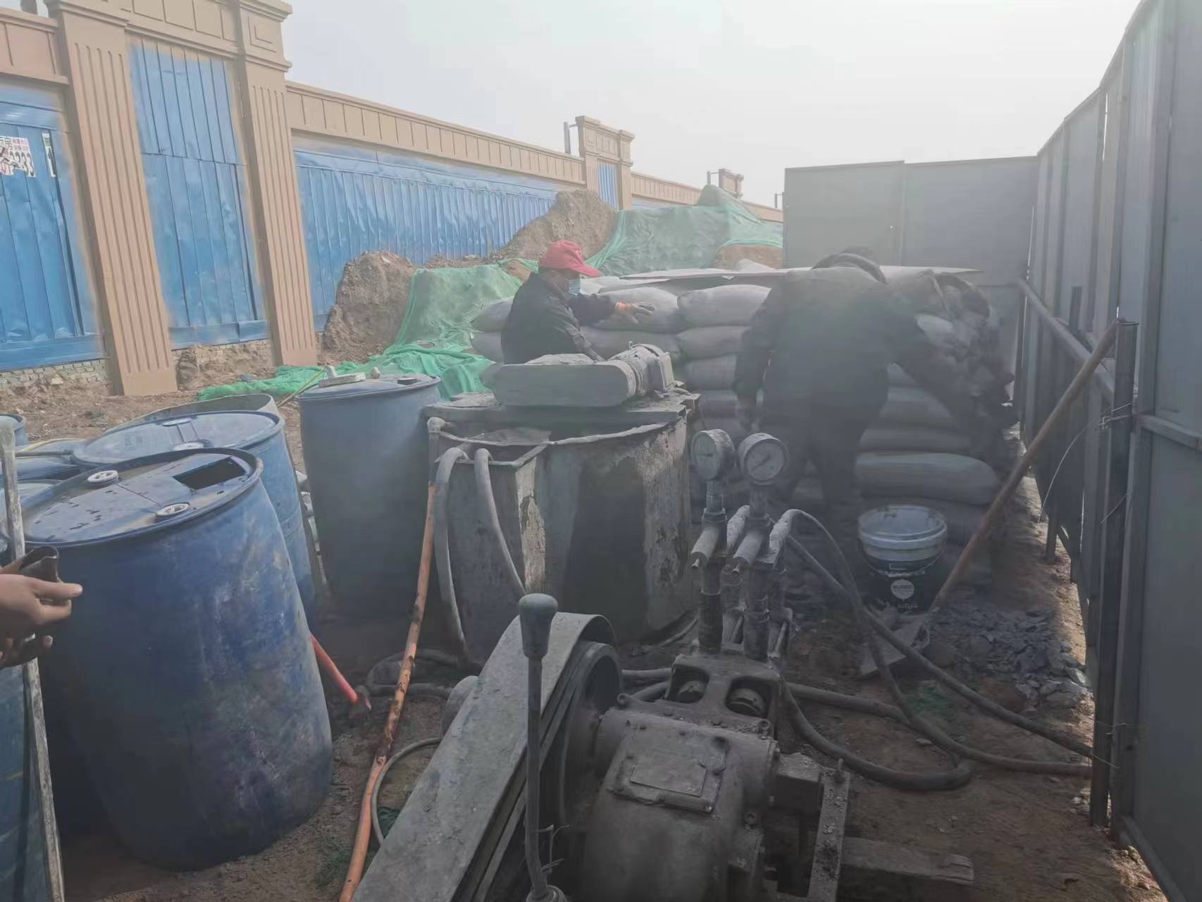 龙城地基沉降注浆加固